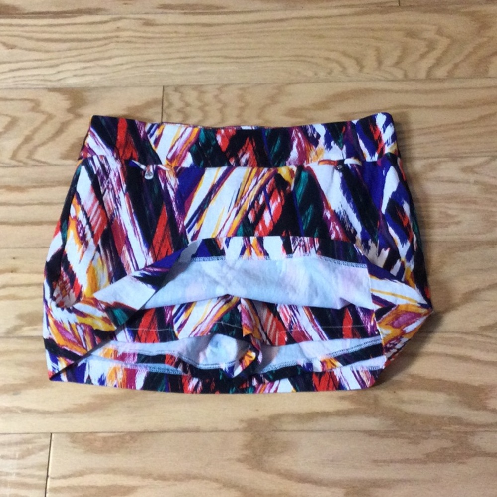 12p Attyre Colorful Paintbrush Skort